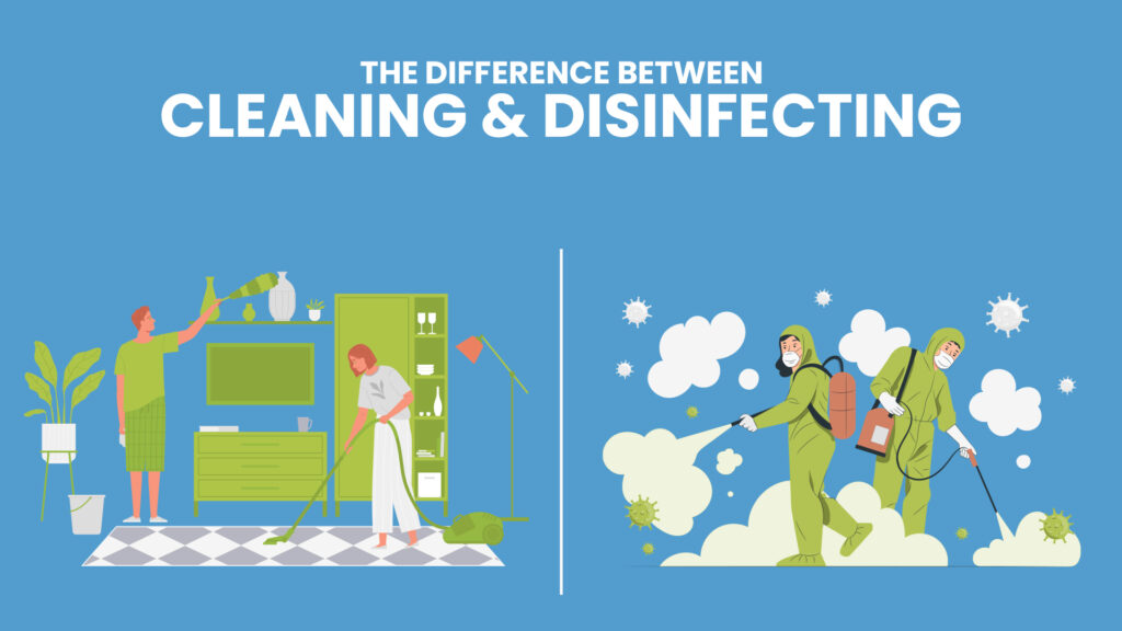 cleaning and disinfecting